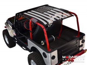 Jeep Wrangler TJ SW1 - Tactical Flag - Solid Jeep Wrangler TJ SW1 - Tactical Flag - Solid